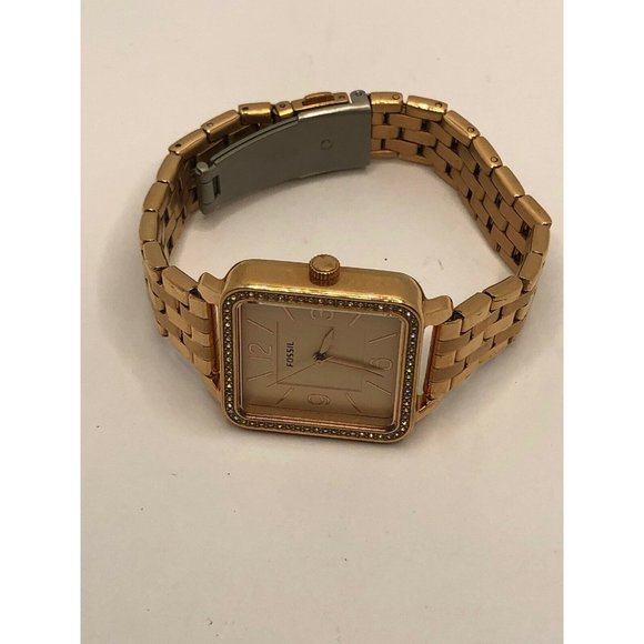 Fossil BQ3366 Women's Gold Stainless Steel Analog - Picture 7 of 9